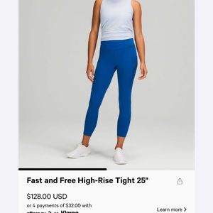 Fast and free high rise tight 28